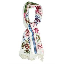 Embroidered scarves